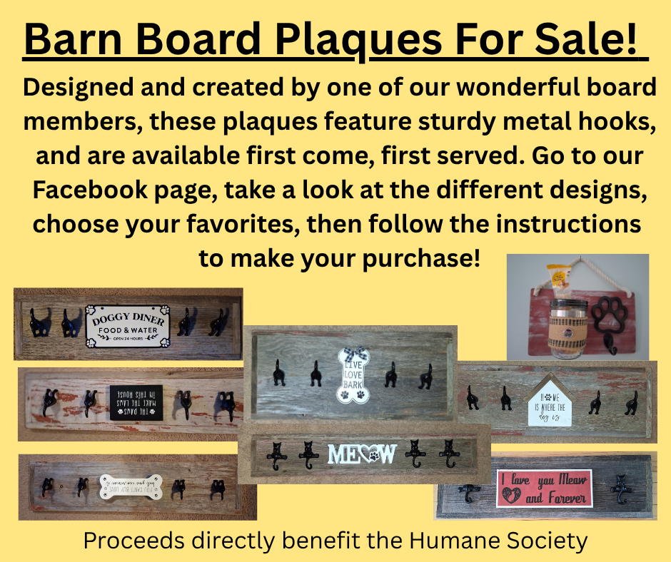 Barn Board Plaques For Sale!
