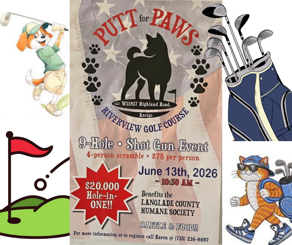 PUTT FOR PAWS!
