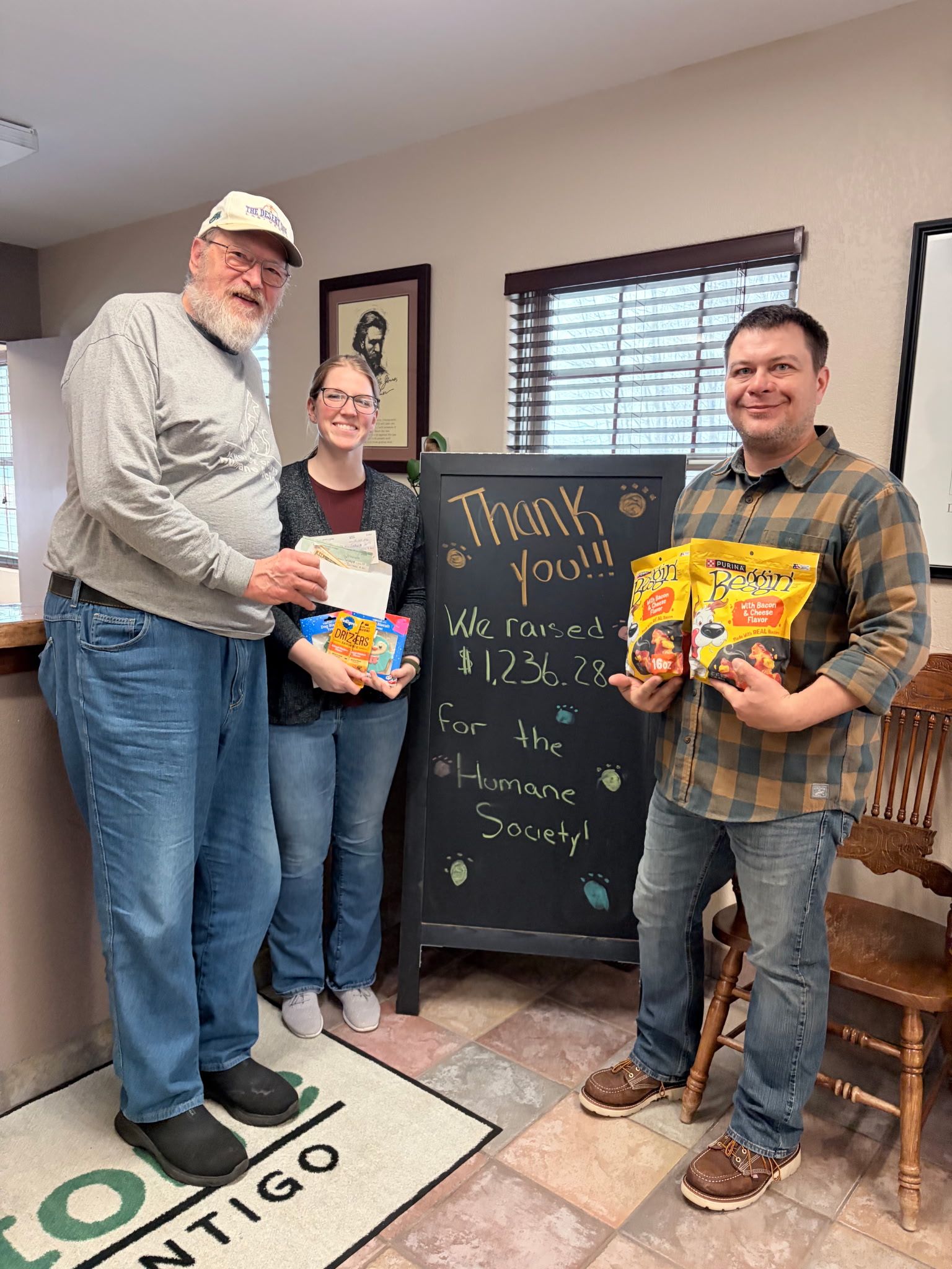 Cornerstone Chiropractic donation photo